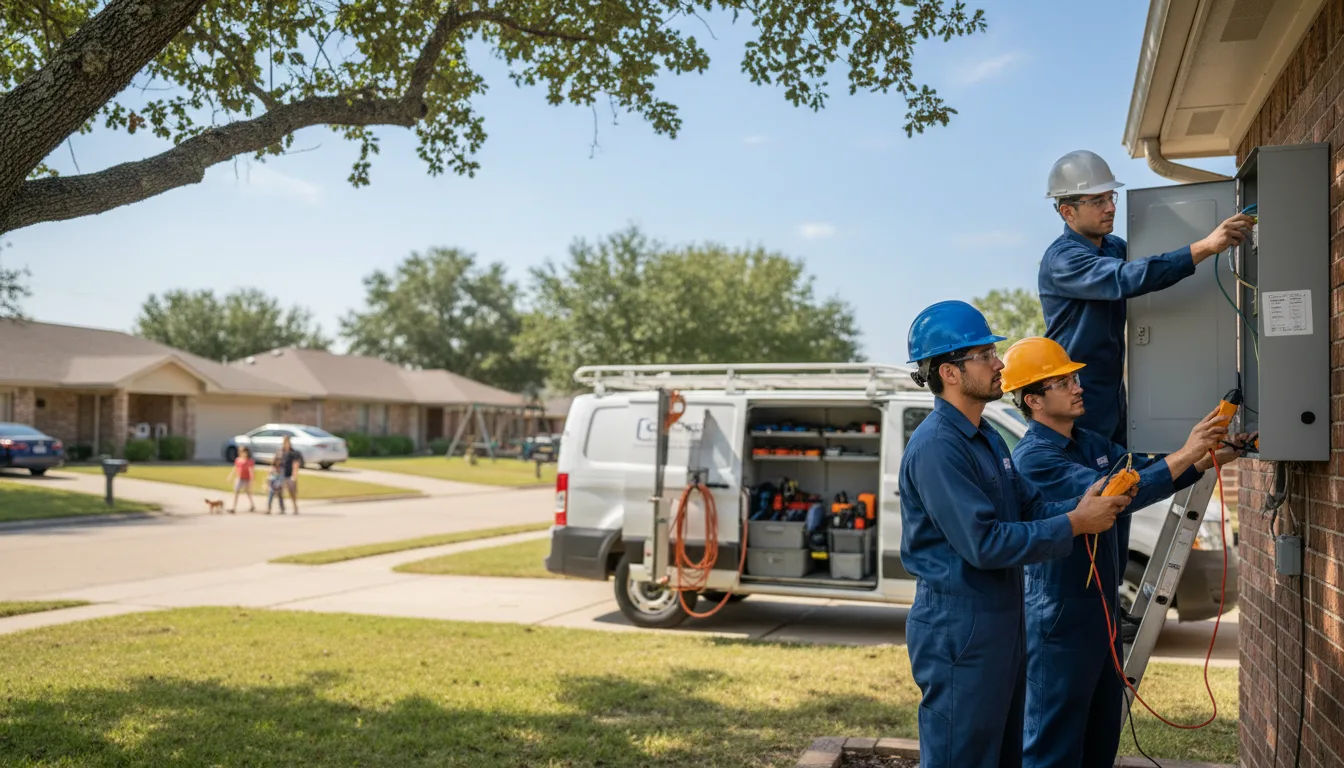Certified electrician providing emergency electrical services in Tonica, IL